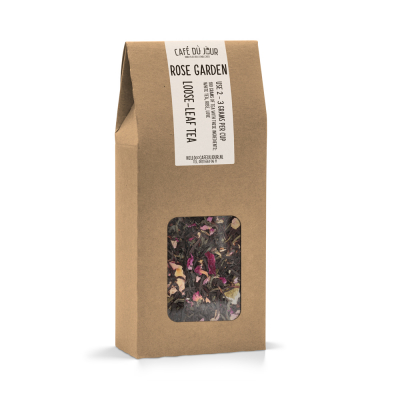 Rose Garden - tè nero e verde 100 grammi - Tè sfuso Café du Jour
