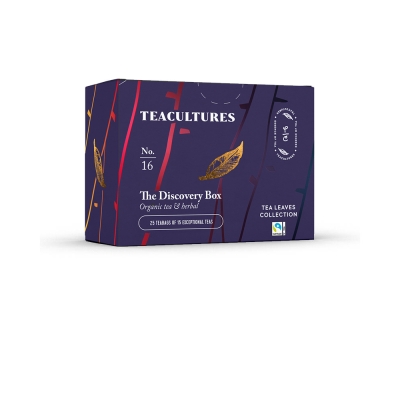 Discovery Box - Colture di tè n. 16 - 25 bustine di tè