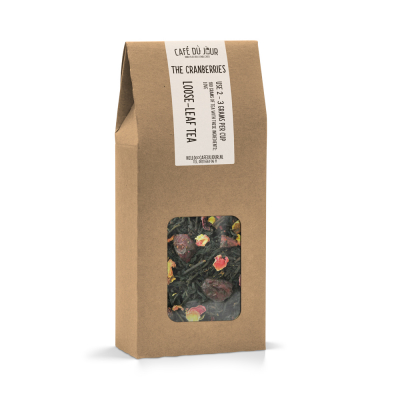 Mirtilli rossi - Tè nero 100 grammi - Tè sfuso Café du Jour