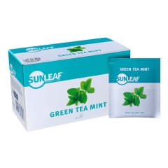 Tè verde alla menta - Sunleaf - 25 bustine di tè