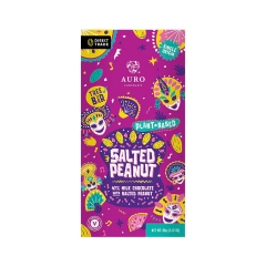 Auro - Arachidi Salate - 47% cioccolato al latte vegetale