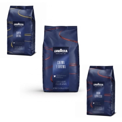 Confezione degustazione Lavazza Blue line - caffè in grani - 3 x 1 chilo