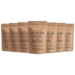 Caffè Fresco Monorigine - Chicchi di caffè freschi - 7 x 250 g