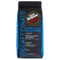 Caffè Vergnano 1882 Decaffeinato Espresso - caffè in grani - 1 chilo