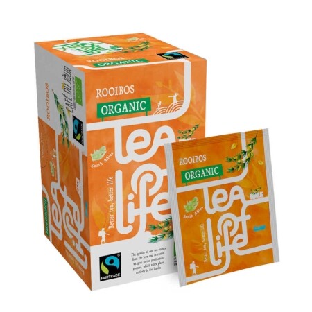 Rooibos - Biologico & Fairtrade - Tea of Life - 25 filtri