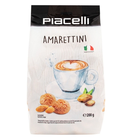 Amarettini - Biscotti italiani alle mandorle amare - 200 grammi