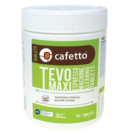 Cafetto Tevo® Maxi - compresse detergenti per macchine da caffè (2,5 grammi) - 150 pezzi