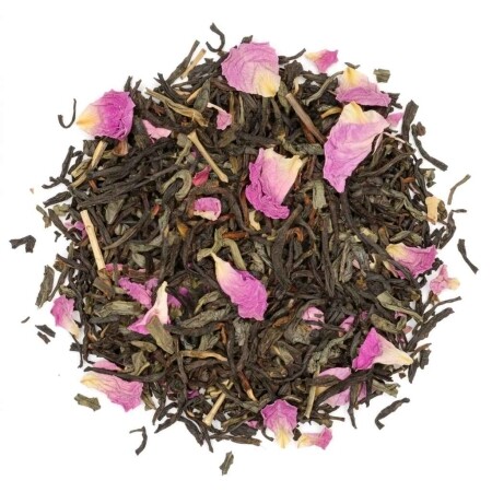 Rose Garden - tè nero e verde 100 grammi - Café du Jour tè sfuso