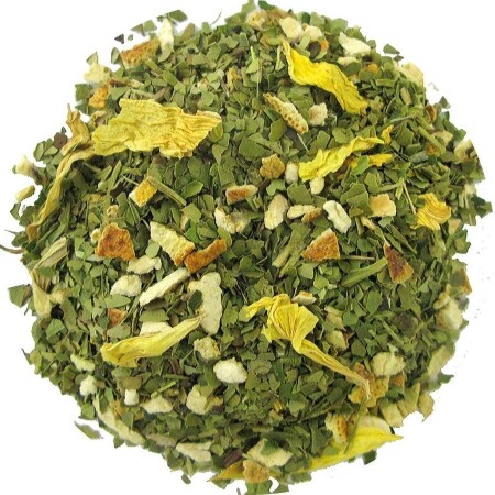 Yerba Mate Arancia - Tisana alle Erbe 100 grammi - Café du Jour tè sfuso