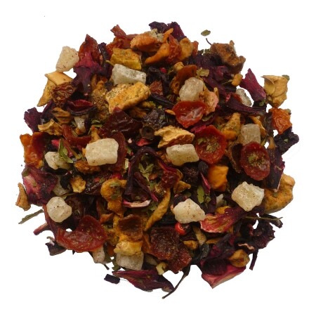 Fragola & Peperoncino - Tè alla frutta 100 grammi - Café du Jour tè sfuso