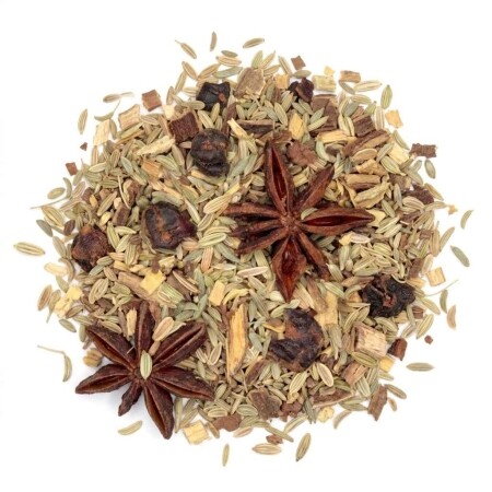 Sterrenmix senza menta - Tisana alle erbe 100 grammi - Café du Jour tè sfuso