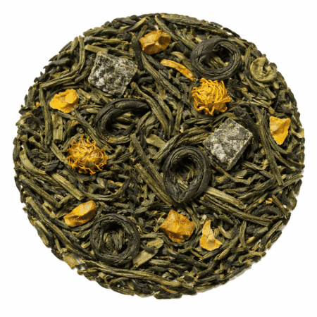 Peach Bloom - Tè verde & bianco 100 grammi - tè sfuso Café du Jour