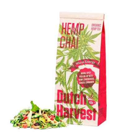 Hemp Chai - Tè Chai di Canapa 50 grammi - Dutch Harvest tè sfuso
