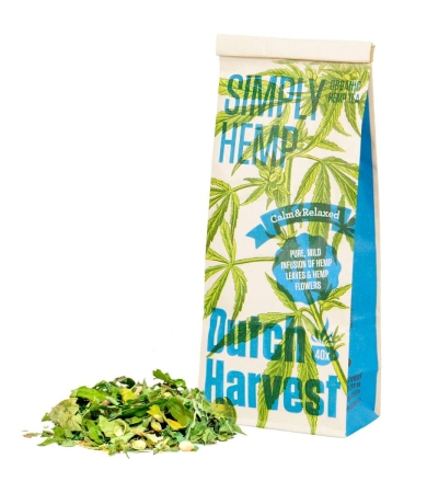 Simply Hemp - Tisana di canapa pura 40 grammi - Dutch Harvest tè sfuso