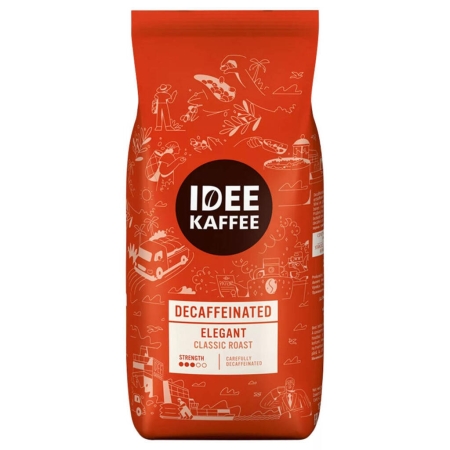IDEE Kaffee Elegant Decaffeinato - chicchi di caffè - 1 chilo