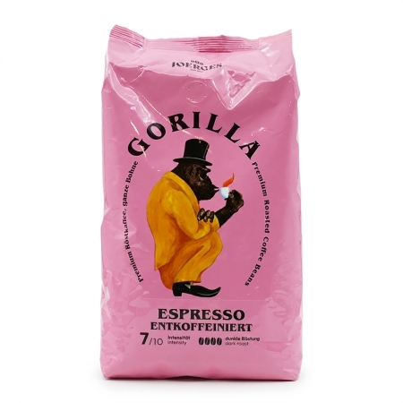 Gorilla Espresso Decaffeinato - chicchi di caffè - 1 kg