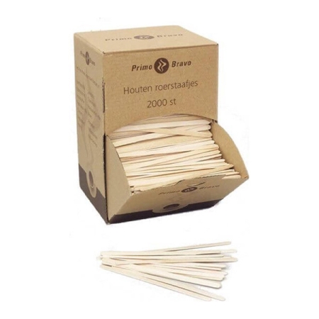 Palette in legno Primo Bravo - 11 centimetri - scatola da 2000 pezzi