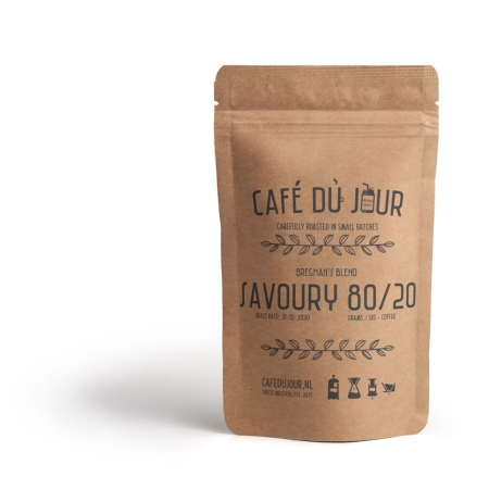 Bregman's Blend Savoury 80-20 - Chicchi di caffè freschi