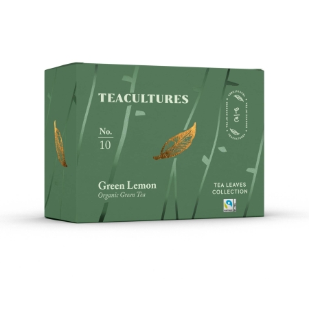 Tea Cultures - Green Lemon - 25 bustine di tè