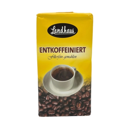 Landhaus Entkoffeiniert Decaffeinato - caffè macinato - 500 grammi