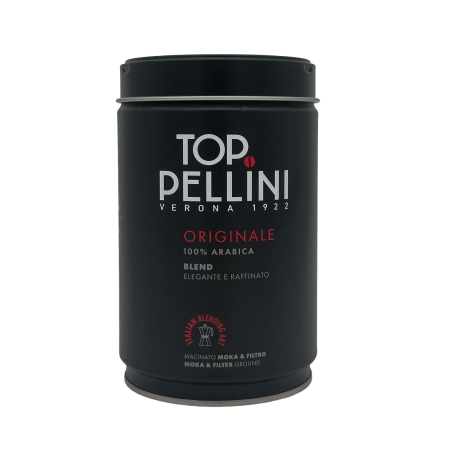Pellini Top - Caffè macinato in lattina - 250 grammi