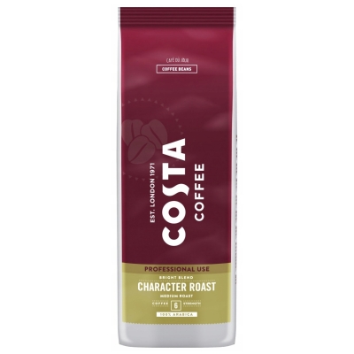Costa Coffee Character Bright Blend Medium Roast - chicchi di caffè - 1 kg