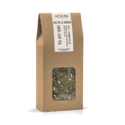 Cactus & Sencha - Tè Verde 100 grammi - Café du Jour tè sfuso