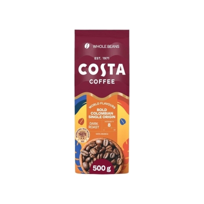 Costa Coffee Colombian Roast - chicchi di caffè - 500 grammi