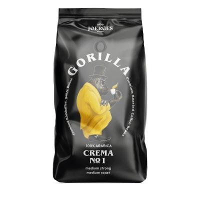Gorilla Crema No.1 - chicchi di caffè - 1 kg