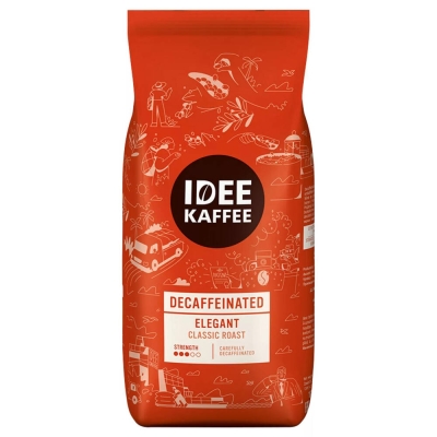IDEE Kaffee Elegant Decaffeinato - chicchi di caffè - 1 chilo