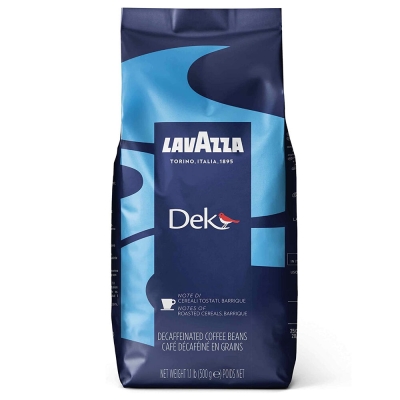 Lavazza Dek (Decaffeinato) - Chicchi di caffè decaffeinato - 500 grammi