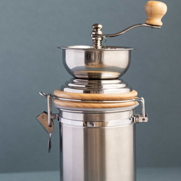 La Cafetière - macinacaffè / macina chicchi - acciaio inox