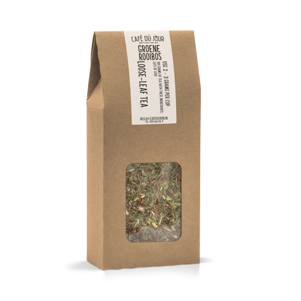 Groene Rooibos - Rooibos thee 100 gram - Café du Jour losse thee