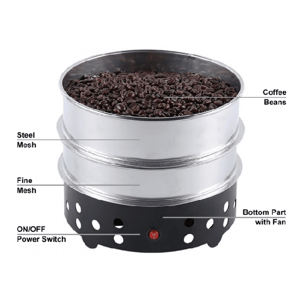 500 gram koffiebonen koeler / coffee cooler