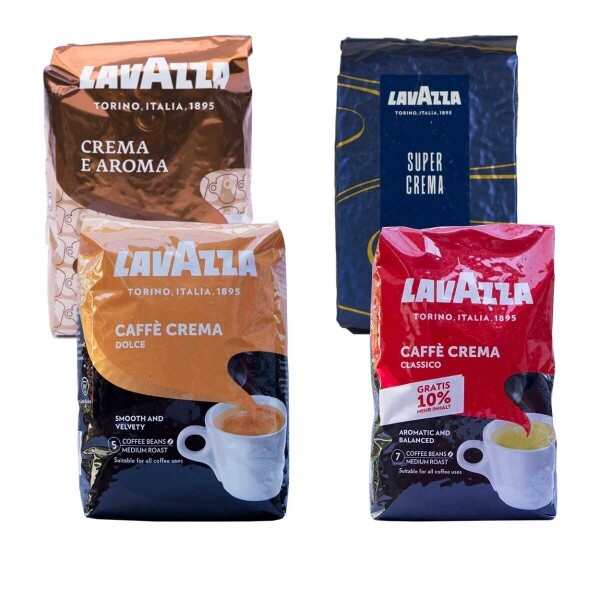 Lavazza Crema Proefpakket 4 x 1 kilo