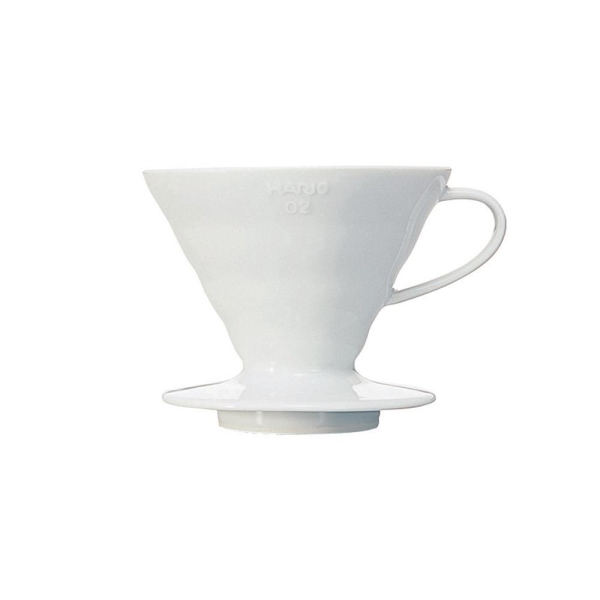 Hario V60 dripper porselein wit maat 02