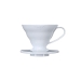 Hario V60 dripper - plastica bianco misura 01