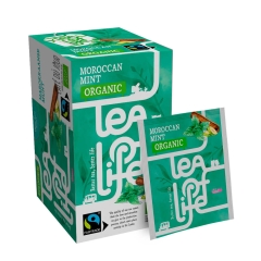 Menta marocchina - Biologico ed equosolidale - Tea of Life - 25 bustine di tè