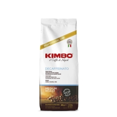 Kimbo Decaffeinato - caffè in grani - 500 grammi