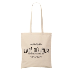 Totebag Café du Jour - 100% cotone - 1 pezzo