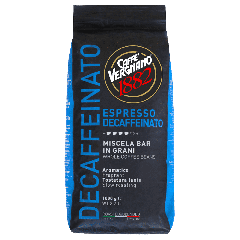 Caffè Vergnano 1882 Decaffeinato Espresso - chicchi di caffè - 1 kg