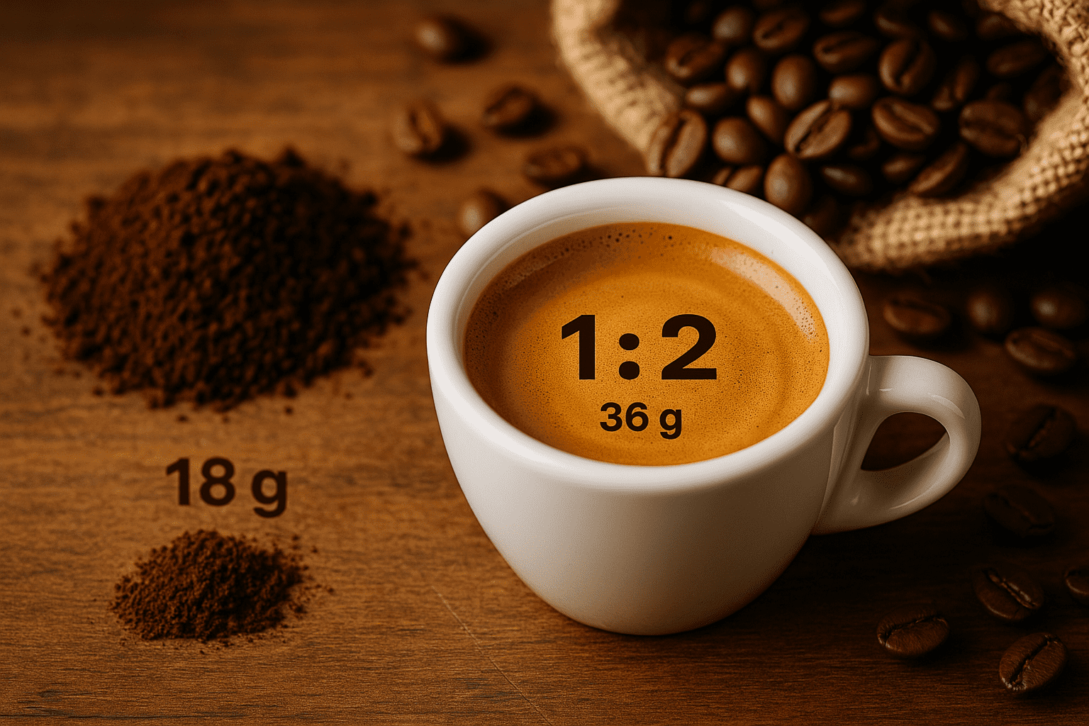miglior rapporto caffè e acqua per un espresso