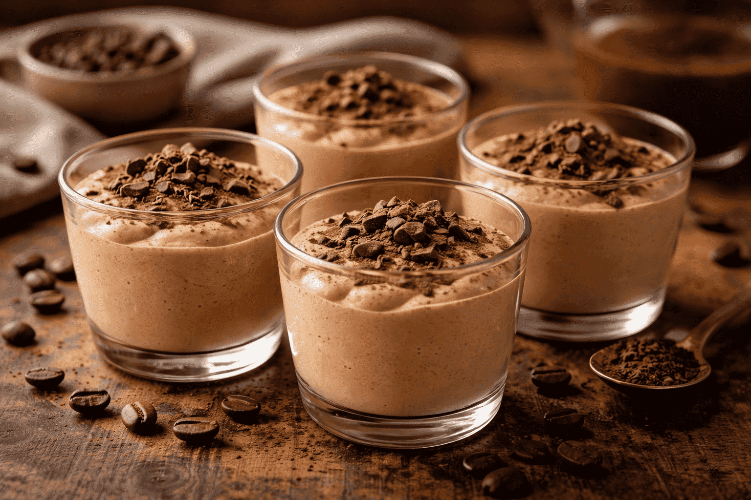 Mousse al caffè: ricetta dessert cremoso