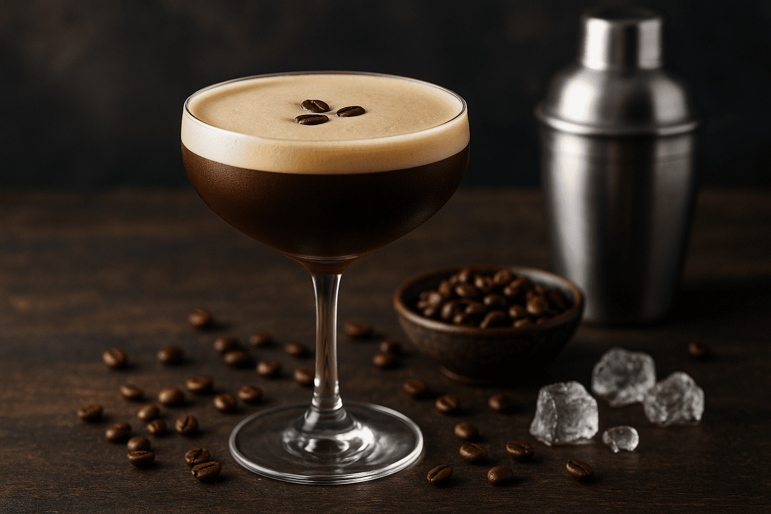 Una bella espresso martini
