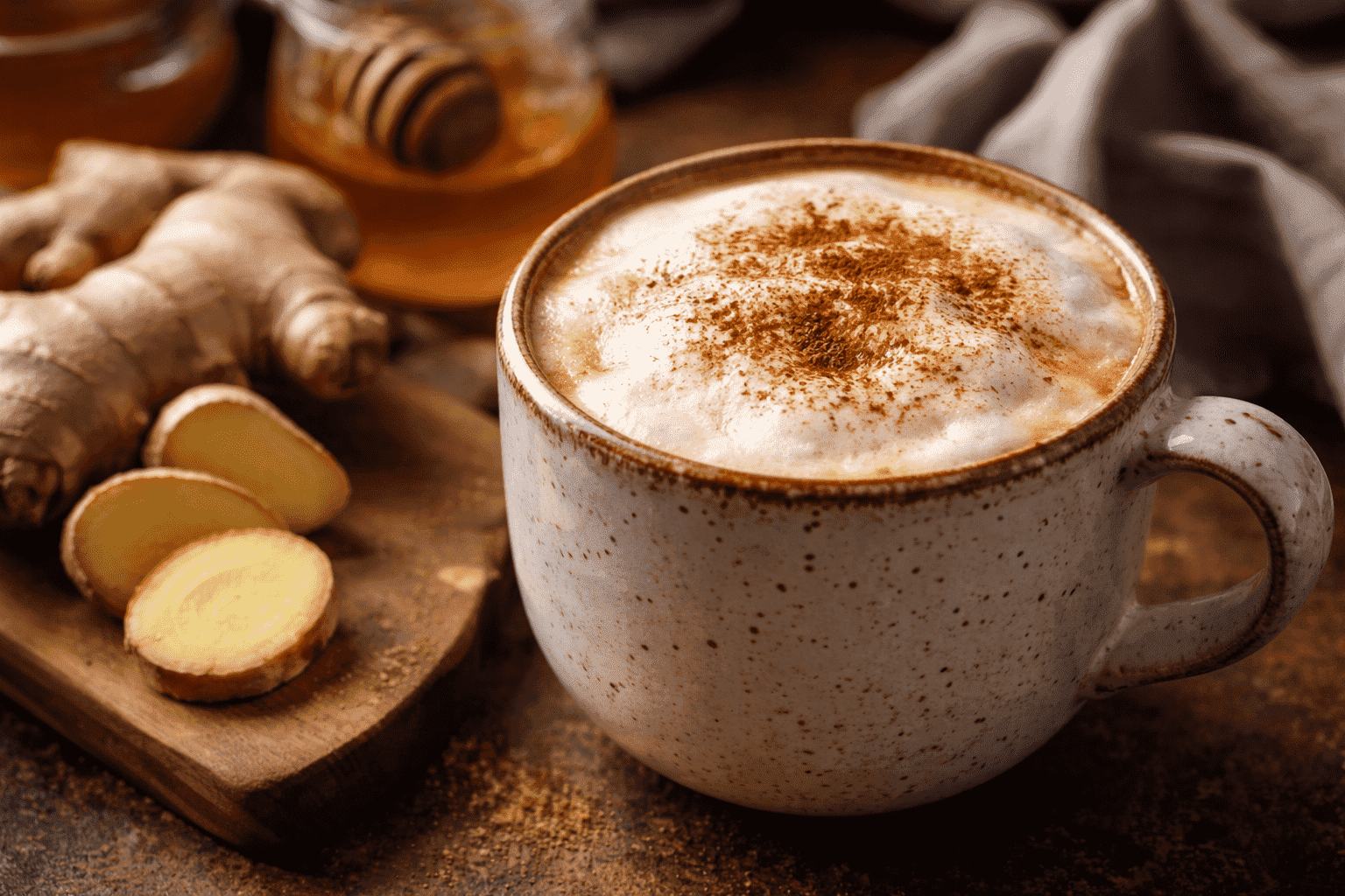 Cappuccino zenzero: caffè con un tocco in più!