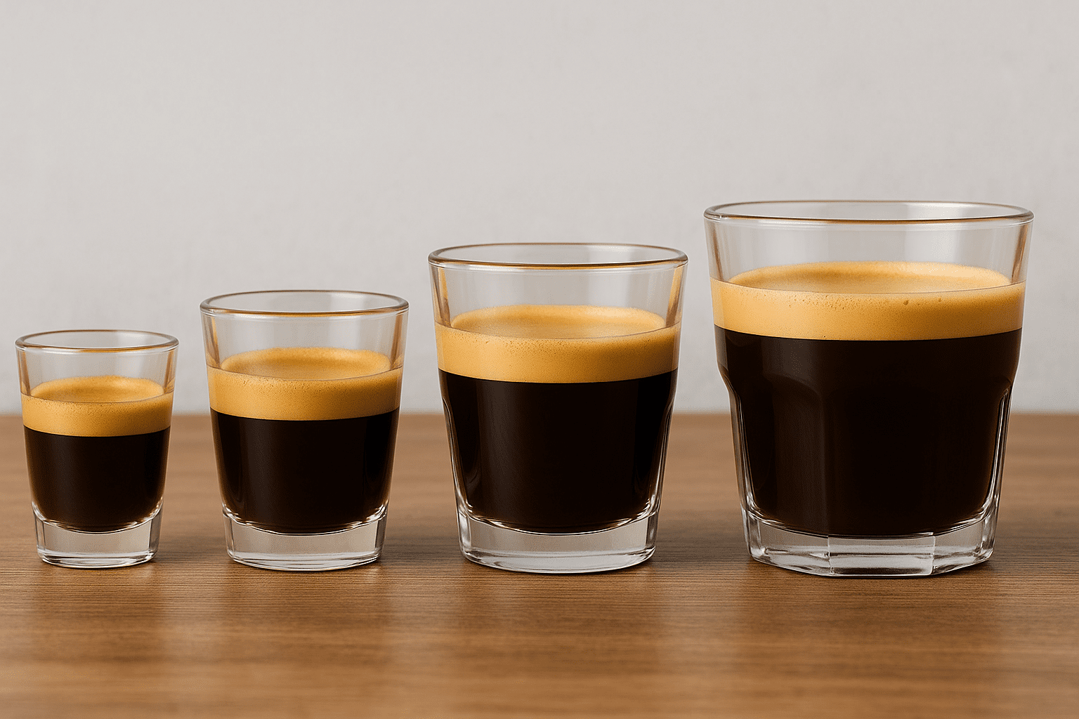Quanti ml ha un espresso